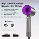 Secador de Pelo Profesional Iones Negativos 2000W Silencioso Secado Rápido Portátil