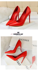 Zapatos de tacón alto de piel para mujer: elegancia y comodidad