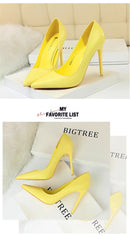 Zapatos de tacón alto de piel para mujer: elegancia y comodidad