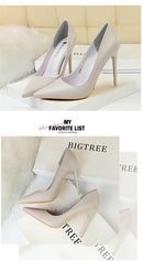 Zapatos de tacón alto de piel para mujer: elegancia y comodidad