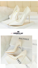 Zapatos de tacón alto de piel para mujer: elegancia y comodidad