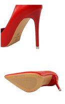 Zapatos de tacón alto de piel para mujer: elegancia y comodidad