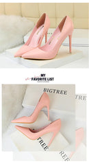 Zapatos de tacón alto de piel para mujer: elegancia y comodidad