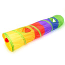 Túnel Plegable para Gatos – Juguete Interactivo para Ejercicio, Escondite y Diversión