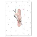 Marco Decorativo Infantil Mariposa Rosa Arcoíris Kawaii – Arte en Lienzo para Habitación de Niña