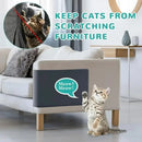 Protector de Sofá Autoadhesivo para Gatos 60x200cm – Tapete Rascador Recortable para Protección de Muebles