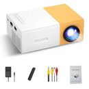 Proyector Portátil Mini 4K – Pantalla Infantil para Casa con Soporte de Pared