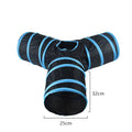 Túnel Plegable para Gatos – Juguete Interactivo para Ejercicio, Escondite y Diversión
