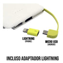 Power Bank 10000mAh Portátil – Carga Rápida, Compacto y Ligero para Emergencias