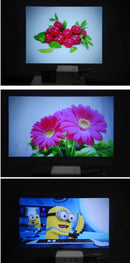Proyector Portátil Mini 4K – Pantalla Infantil para Casa con Soporte de Pared