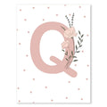 Marco Decorativo Infantil Mariposa Rosa Arcoíris Kawaii – Arte en Lienzo para Habitación de Niña