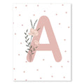 Marco Decorativo Infantil Mariposa Rosa Arcoíris Kawaii – Arte en Lienzo para Habitación de Niña