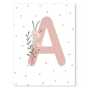 Marco Decorativo Infantil Mariposa Rosa Arcoíris Kawaii – Arte en Lienzo para Habitación de Niña