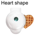Mini Máquina de Waffle Eléctrica 110V/220V 350W – Antiadherente, Compacta e Ideal para Desayuno y Postres