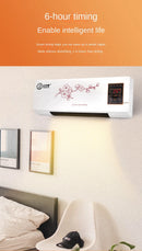 Ventilador y Calefactor de Pared Portátil – Climatización Doméstica 2 en 1.