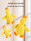 Juguete de Peluche Calmante para Perros – Pato con Sonido, Suave e Ideal para Dormir y Compañía