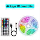 Cinta de LED Inteligente RGB con App y Control Remoto – Sincronización con Música 1m a 20m