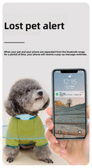 Rastreador GPS y Bluetooth para Mascotas – Collar Antipérdida con Mini Localizador de Movimiento para Perros, Gatos y Cachorros