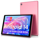 Tablet Android 14 de 10” 4GB RAM 32GB con WiFi 5G y batería de 6000mAh
