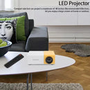 Proyector Portátil Mini 4K – Pantalla Infantil para Casa con Soporte de Pared