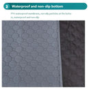 Tapete Higiénico Reutilizable y Lavable para Perros y Gatos – Alfombra Absorbente Impermeable para Entrenamiento y Protección de Muebles
