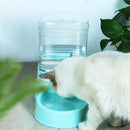 Dispensador Automático de Comida y Agua de 3,8L para Mascotas – Comedero y Fuente de Hidratación de Gran Capacidad