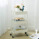 Carrito Organizador con Ruedas de 3 Niveles – Multiuso para Cocina, Baño y Oficina, Resistente y Fácil de Montar