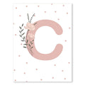 Marco Decorativo Infantil Mariposa Rosa Arcoíris Kawaii – Arte en Lienzo para Habitación de Niña