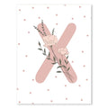 Marco Decorativo Infantil Mariposa Rosa Arcoíris Kawaii – Arte en Lienzo para Habitación de Niña