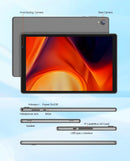 Tablet Android 14 de 10” 4GB RAM 32GB con WiFi 5G y batería de 6000mAh