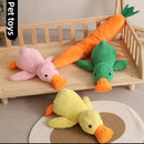 Juguete de Peluche Calmante para Perros – Pato con Sonido, Suave e Ideal para Dormir y Compañía