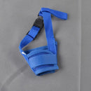 Bozal de Malla Ajustable para Perros – Antiladridos y Antimordidas con Correa de Nylon para Entrenamiento y Control
