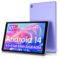 Tablet Android 14 de 10” 4GB RAM 32GB con WiFi 5G y batería de 6000mAh