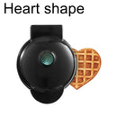 Mini Máquina de Waffle Eléctrica 110V/220V 350W – Antiadherente, Compacta e Ideal para Desayuno y Postres