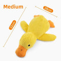 Juguete de Peluche Calmante para Perros – Pato con Sonido, Suave e Ideal para Dormir y Compañía