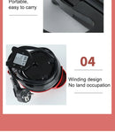 Mini Máquina de Waffle Eléctrica 110V/220V 350W – Antiadherente, Compacta e Ideal para Desayuno y Postres