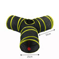Túnel Plegable para Gatos – Juguete Interactivo para Ejercicio, Escondite y Diversión