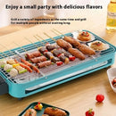 Parrilla Eléctrica Multiuso para Interior – Grill con Pinchos, Parrilla y Plancha para Asar y Freír en Casa
