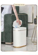 Cubo de basura inteligente automático 7L/9L con sensor – Tecnología, higiene y practicidad para baño y cocina