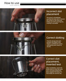 Bule de Vidrio de Borosilicato 1L con Infusor de Acero Inoxidable – Tetera Resistente al Calor para Té