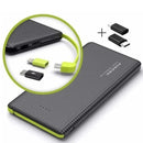 Power Bank 10000mAh Portátil – Carga Rápida, Compacto y Ligero para Emergencias