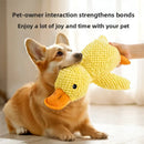 Juguete de Peluche Calmante para Perros – Pato con Sonido, Suave e Ideal para Dormir y Compañía