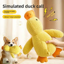 Juguete de Peluche Calmante para Perros – Pato con Sonido, Suave e Ideal para Dormir y Compañía