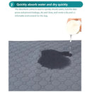 Tapete Higiénico Reutilizable y Lavable para Perros y Gatos – Alfombra Absorbente Impermeable para Entrenamiento y Protección de Muebles
