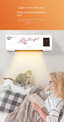 Ventilador y Calefactor de Pared Portátil – Climatización Doméstica 2 en 1.