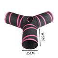 Túnel Plegable para Gatos – Juguete Interactivo para Ejercicio, Escondite y Diversión