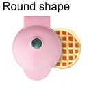 Mini Máquina de Waffle Eléctrica 110V/220V 350W – Antiadherente, Compacta e Ideal para Desayuno y Postres