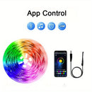 Cinta de LED Inteligente RGB con App y Control Remoto – Sincronización con Música 1m a 20m