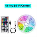 Cinta de LED Inteligente RGB con App y Control Remoto – Sincronización con Música 1m a 20m