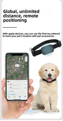 Rastreador GPS y Bluetooth para Mascotas – Collar Antipérdida con Mini Localizador de Movimiento para Perros, Gatos y Cachorros